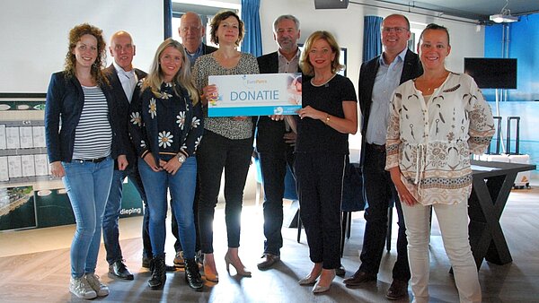 EuroParcs Charity Foundation (ECF) doneert 50.000 euro aan de kinderafdeling voor de Beweegtuin | CWZ Nijmegen