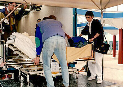 Verhuizing van patiënten naar nieuwe CWZ 1992