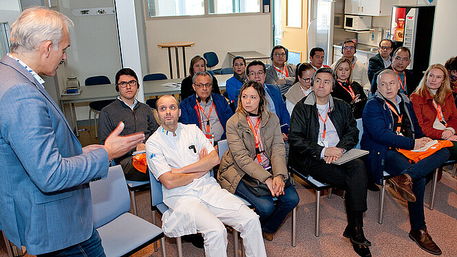 Bezoek Colombiaanse delegatie aan prostaatkankercentrum Prosper | CWZ Nijmegen