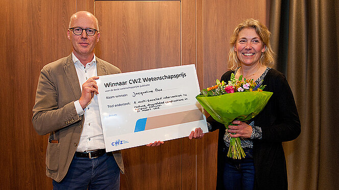 Jacqueline Bos, apotheker, winnaar CWZ Wetenschapsprijs 2018 | CWZ Nijmegen