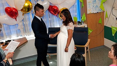 Bruiloft bij verloskunde | CWZ Nijmegen