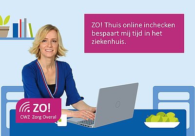 Thuis online inchecken bespaart tijd | CWZ Nijmegen