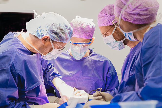 Operatieteam inplantatie eerste tongzenuwstimulator | CWZ Nijmegen