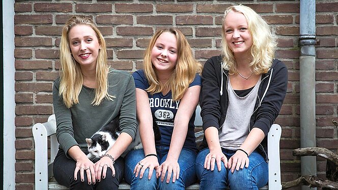 Zusjes Robin, Lieke en Iris kniepatiënt | CWZ Nijmegen