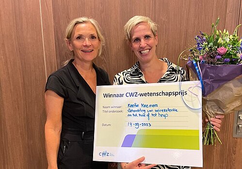 Keetie Kreemers, winnaar Wetenschapsprijs 2023 | CWZ Nijmegen