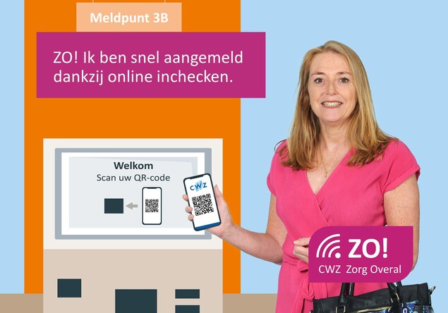 Online inchecken | CWZ Nijmegen
