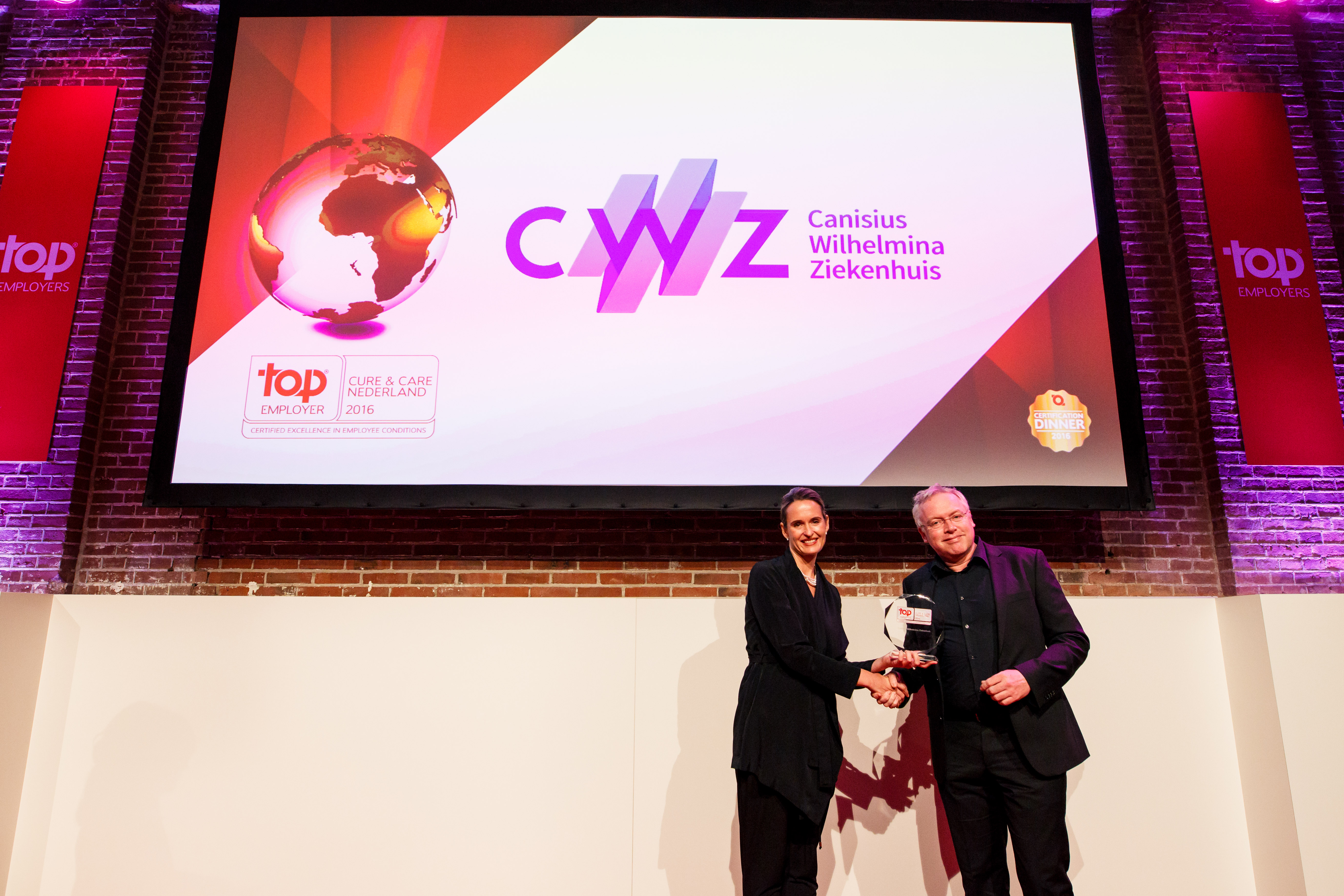 CWZ Nijmegen Top Employer 2016